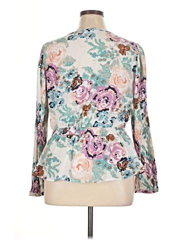 Black Rainn Long Sleeve Blouse (view 2)