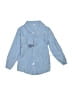 Unbranded Blue Long Sleeve Button-Down Shirt Size 100 cm / US 3-4 - photo 1