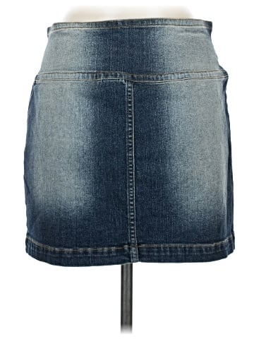 No Boundaries Denim Skirt (view 2)