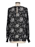 MICHAEL Michael Kors Black Long Sleeve Blouse Size L - photo 2