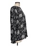 MICHAEL Michael Kors Black Long Sleeve Blouse Size L - photo 4