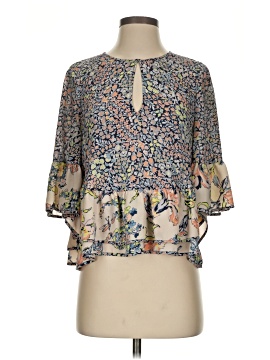 BCBGMAXAZRIA 3/4 Sleeve Blouse (view 1)