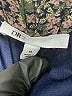 DR2 100% Polyester Paisley Gray Casual Skirt Size M - photo 4