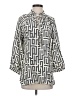Britt Ryan 100% Silk Gray Blouse Size S - photo 1
