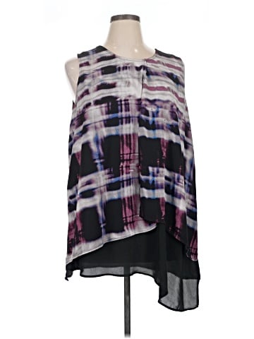 Melissa McCarthy Seven7 Sleeveless Blouse (view 1)