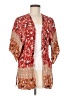 Michael Stars 100% Viscose Orange Kimono Size M (estimated) - photo 1