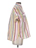 J.Crew Stripes Pink Short Sleeve Button-Down Shirt Size 2 - photo 4