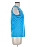 Adidas 100% Polyester Blue Active Tank Size M - photo 4