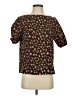J.Crew Black Short Sleeve Blouse Size XS - photo 1