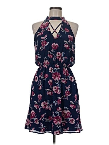 Blue Rain Casual Dress (view 1)