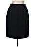 Unbranded 100% Polyester Solid Black Formal Skirt Size 10 - photo 1