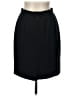 Unbranded 100% Polyester Solid Black Formal Skirt Size 10 - photo 2