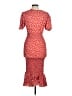 Shein Red Cocktail Dress Size 6 - photo 2