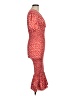 Shein Red Cocktail Dress Size 6 - photo 4