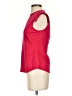 W by Worth Solid Red Short Sleeve Top Size 2 - photo 5