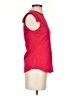 W by Worth Solid Red Short Sleeve Top Size 2 - photo 4