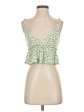 Olivaceous Sleeveless Top