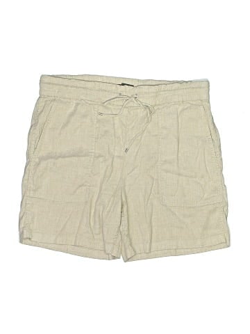 Theory Khaki Shorts (view 1)