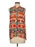 Aryn K. 100% Polyester Orange Sleeveless Blouse Size S - photo 1
