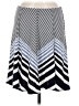 Max Edition Chevron-herringbone Blue Casual Skirt Size M - photo 1