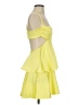Unbranded 100% Polyester Yellow Cocktail Dress Size XS - photo 4