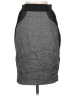 Bebe Solid Gray Formal Skirt Size 2 - photo 1
