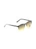 Knomo Ombre Tie-dye Black Yellow Sunglasses One size - photo 1