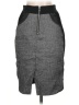 Bebe Solid Gray Formal Skirt Size 2 - photo 2