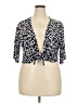 Nic + Zoe Black Cardigan Size XXL - photo 1