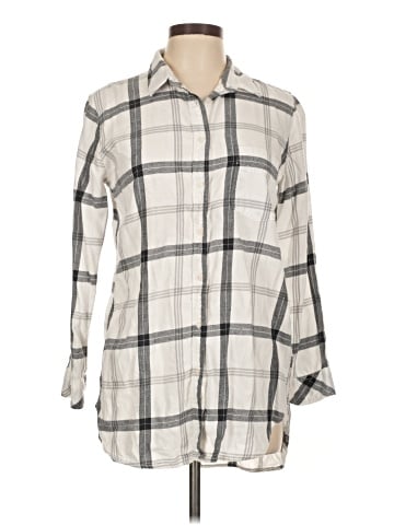 H&M L.O.G.G. Long Sleeve Button-Down Shirt (view 1)