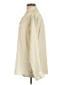 Gap 100% Polyester Solid Ivory Long Sleeve Blouse Size L - photo 5