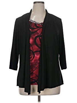 Perceptions Woman 3/4 Sleeve Top