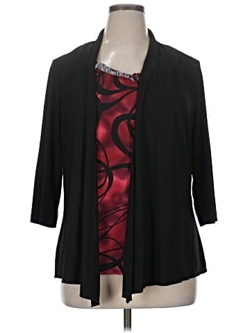 Perceptions Woman 3/4 Sleeve Top (view 1)