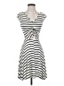 Popular Basics Stripes White Casual Dress Size S - photo 1
