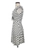 Popular Basics Stripes White Casual Dress Size S - photo 5
