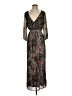 DR2 Paisley Black Cocktail Dress Size XS - photo 1