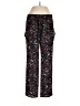 IRO 100% Polyester Print Black Casual Pants Size Sm (1) - photo 1