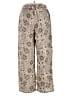 Shein Curve 100% Polyester Paisley Brown Casual Pants Size 1XL - photo 2