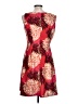 Pappagallo Print Red Cocktail Dress Size 10 - photo 2