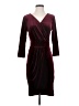 Assorted Brands Burgundy Cocktail Dress Size S - photo 1