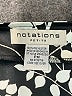 Notations 100% Polyester Print Black Casual Skirt Size M (petite) - photo 4