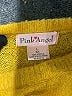 Pink Angel 100% Acrylic Floral Yellow Pullover Sweater Size 6X - photo 3