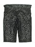 SPANX Animal Print Black Overall Shorts Size L - photo 2