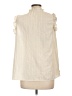 Ninety 100% Polyester Ivory Sleeveless Blouse Size L - photo 2