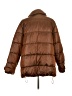 H&M 100% Polyamide Brown Coat Size S - photo 2