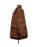 H&M 100% Polyamide Brown Coat Size S - photo 5