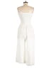 Grade & Gather Solid Ivory Jumpsuit Size L - photo 2