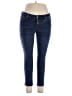 Faded Glory Solid Blue Jeans Size 14 (petite) - photo 1