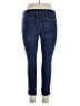 Faded Glory Solid Blue Jeans Size 14 (petite) - photo 2