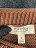 Haven Well Within Stripes Brown Pullover Sweater Size S - photo 7